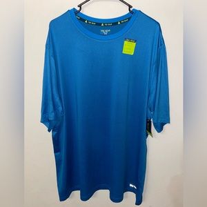 Tek Gear Blue Dry Tek Shirt Size 2XB Big & Tall New